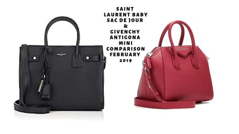 givenchy antigona vs saint laurent sac du jour|Saint Laurent Sac de Jour vs Givenchy Antigona Tote .